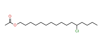 12-Chlorohexadecyl acetate